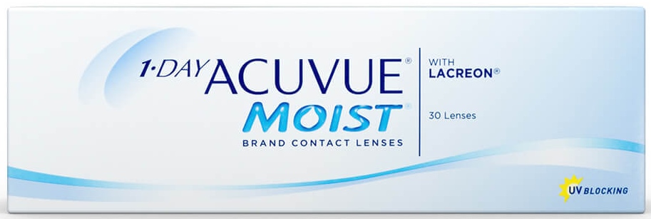 1-day Acuvue Moist 30-pack