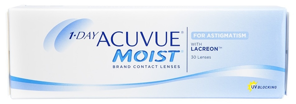 1-Day Acuvue Moist for Astigmatism 30-pack