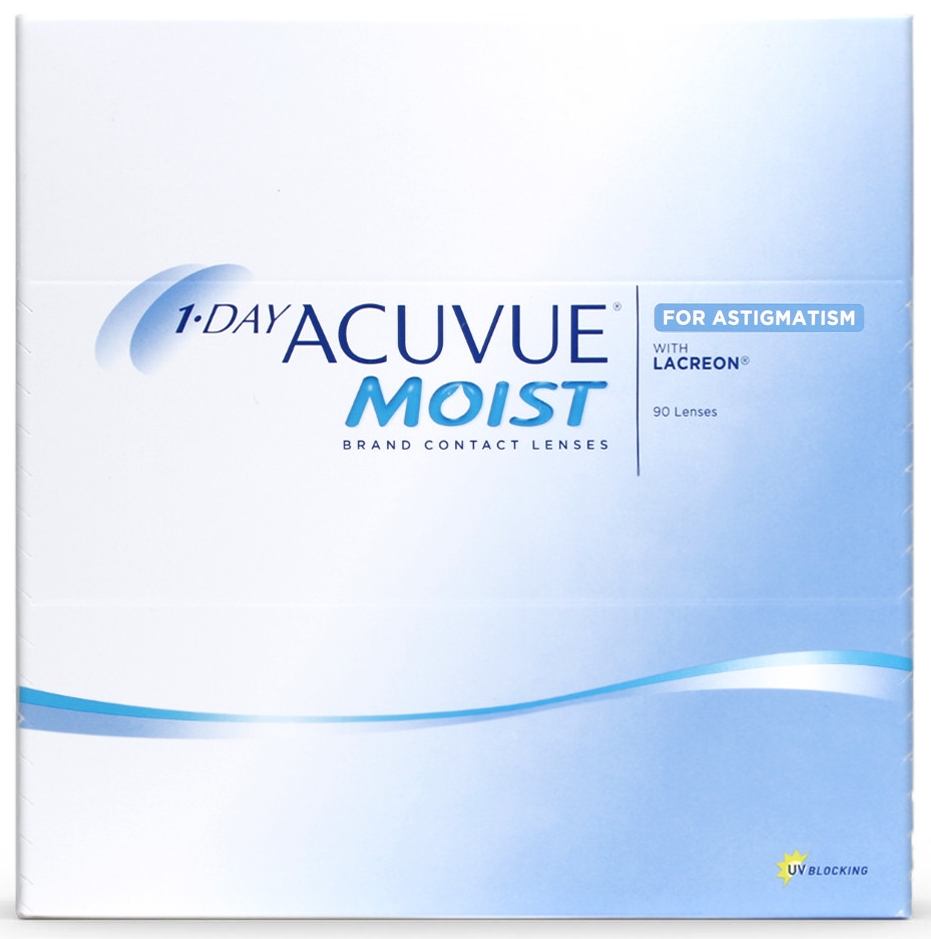 1-Day Acuvue Moist for Astigmatism 90-pack