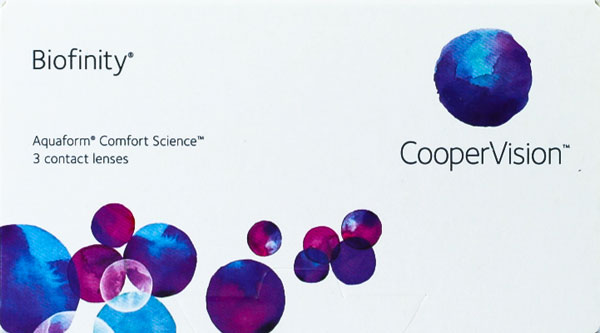 Biofinity (3) from the manufacturer CooperVision in category Monthly lenses